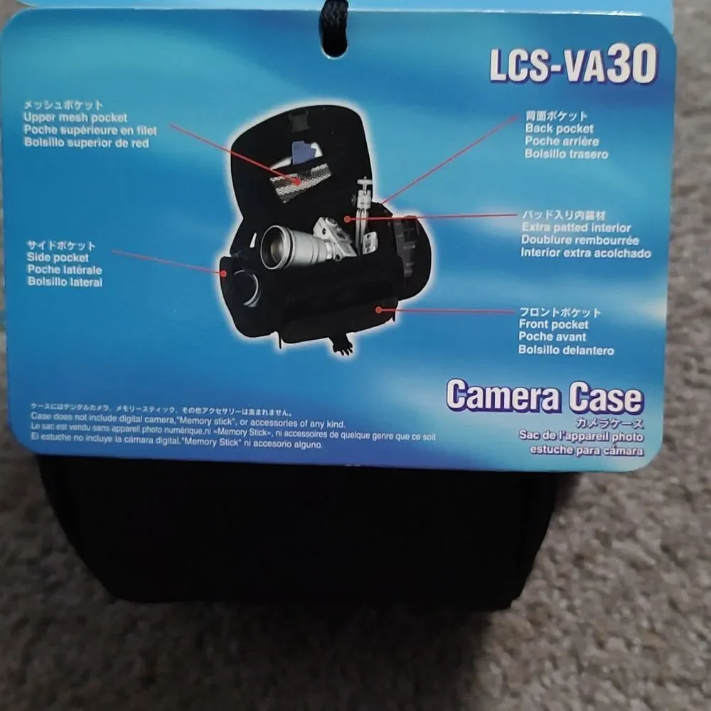 Sony LCSVA30 Soft Camcorder Carrying Case for DVD & MiniDV Camcorders